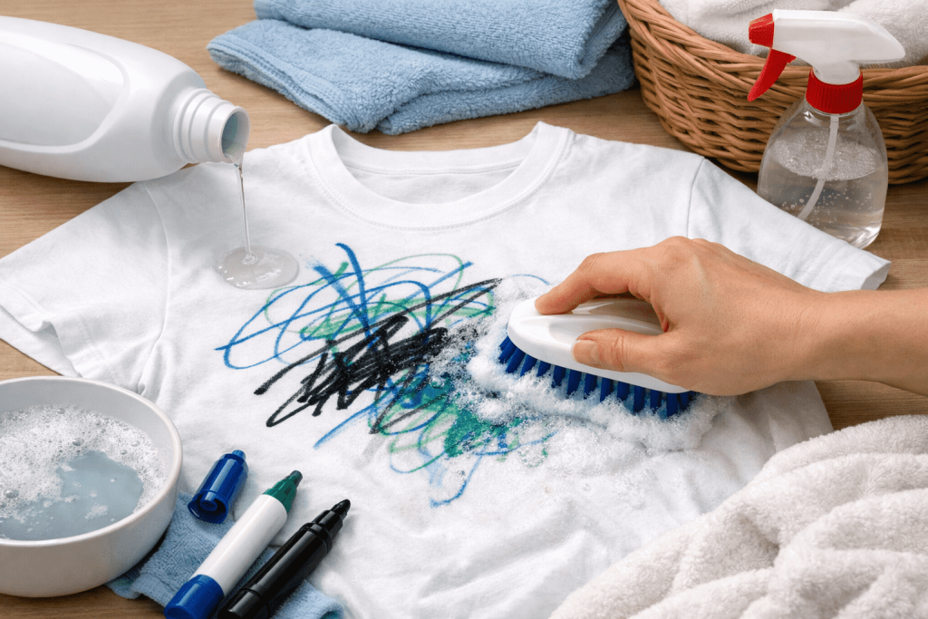 Узнайте, как эффективно удалить маркер с одежды. Простые пошаговые методы, практические советы и проверенные инструменты для разных типов тканей