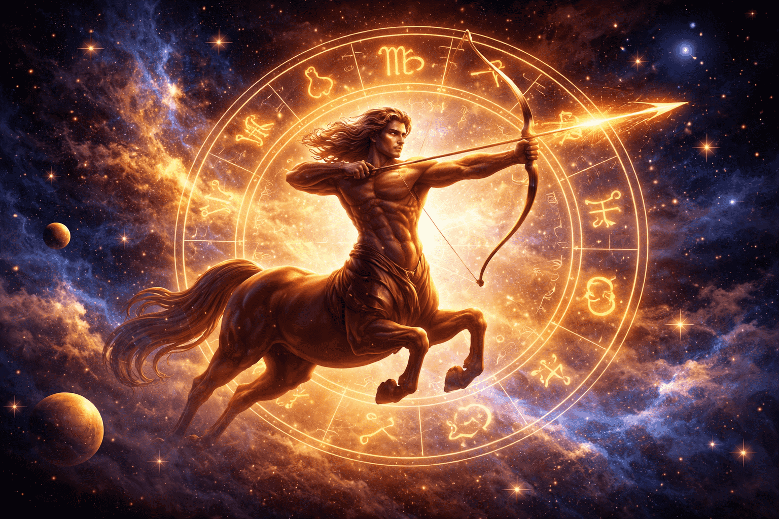 Гороскоп для Стрельца на 2026 год: работа, финансы, отношения и здоровье. Практичный прогноз, декады года и конкретные советы.