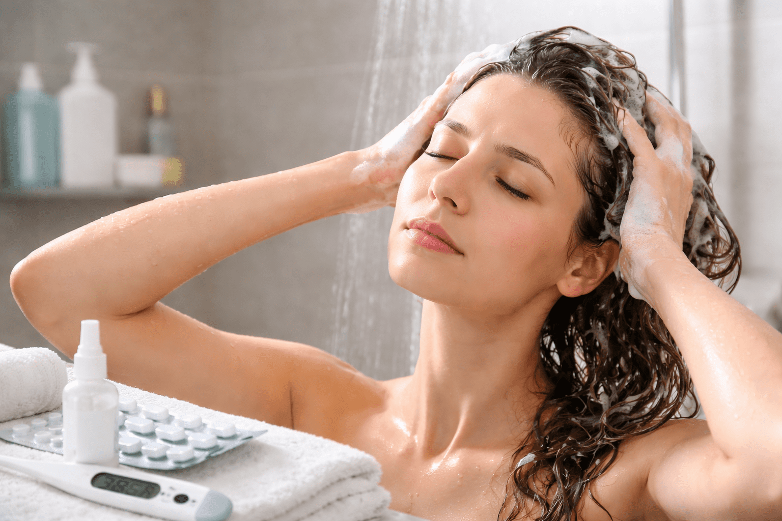 Можно ли мыть голову при температуре? Врачи объясняют, когда это безопасно, а когда лучше отказаться, и дают практические советы.