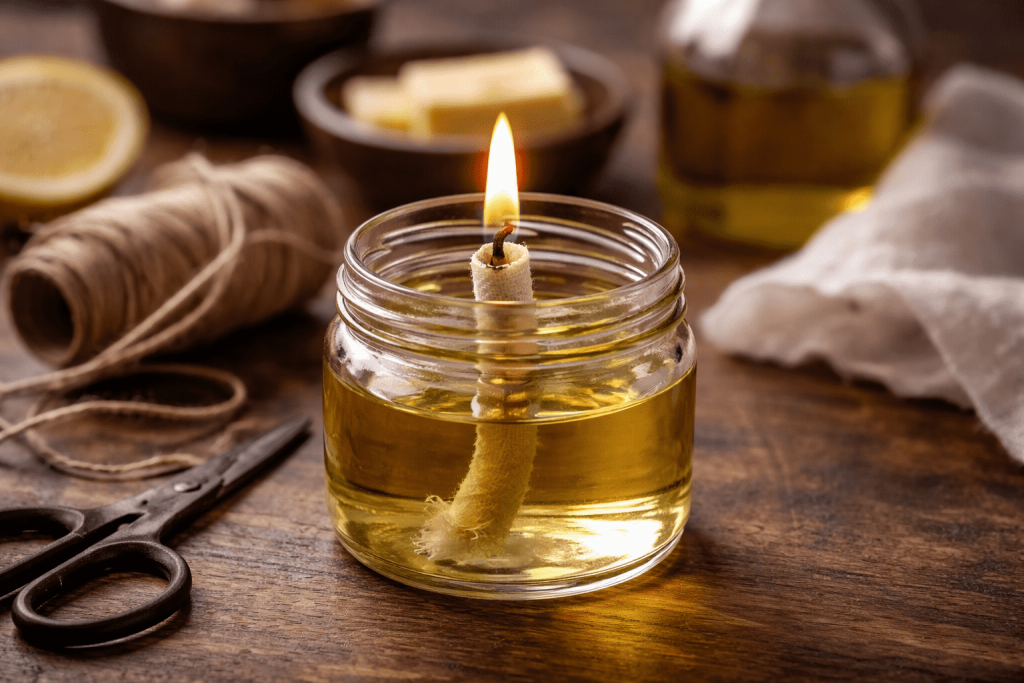 Как сделать свечу в домашних условиях без воска и специальных фитилей. Простые материалы, пошаговая инструкция и советы по безопасности