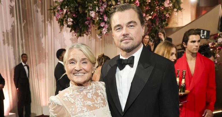 Видео с Леонардо ди Каприо на «Золотом Глобусе 2026» стало мемом: актер с яркой мимикой шутил за кулисами церемонии