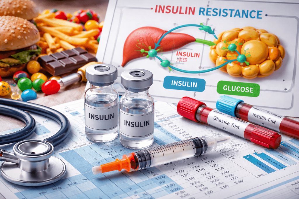 Инсулинорезистентность — скрытое нарушение обмена веществ. Симптомы, влияние на организм, анализы и практические шаги для коррекции состояния
