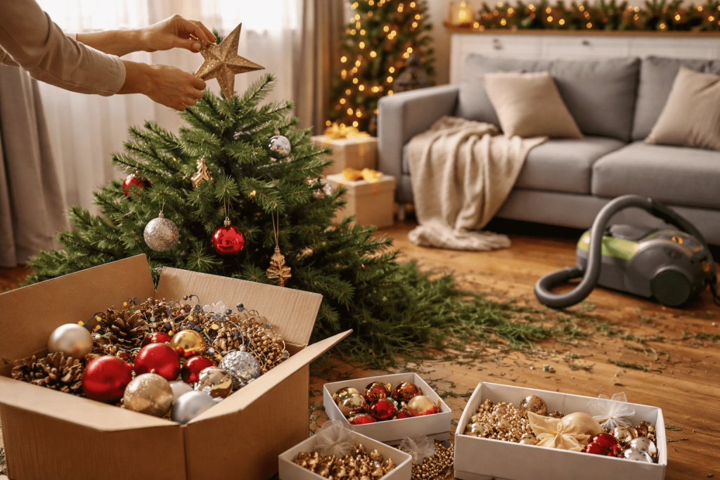 Когда лучше убирать новогоднюю елку: благоприятные и нежелательные даты, народные приметы и практические советы без суеверий.