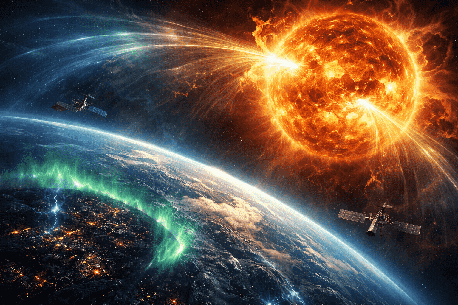 Магнитная буря 14 января 2026: прогноз влияния на здоровье и технику. Практические советы по подготовке и снижению симптомов в день геомагнитных возмущений.