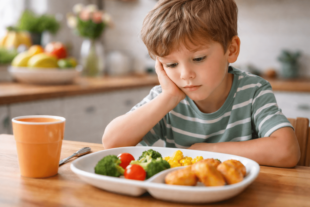 Отсутствие аппетита у детей 4–6 лет: причины, опасности, практические советы, продукты и пошаговая инструкция для родителей.