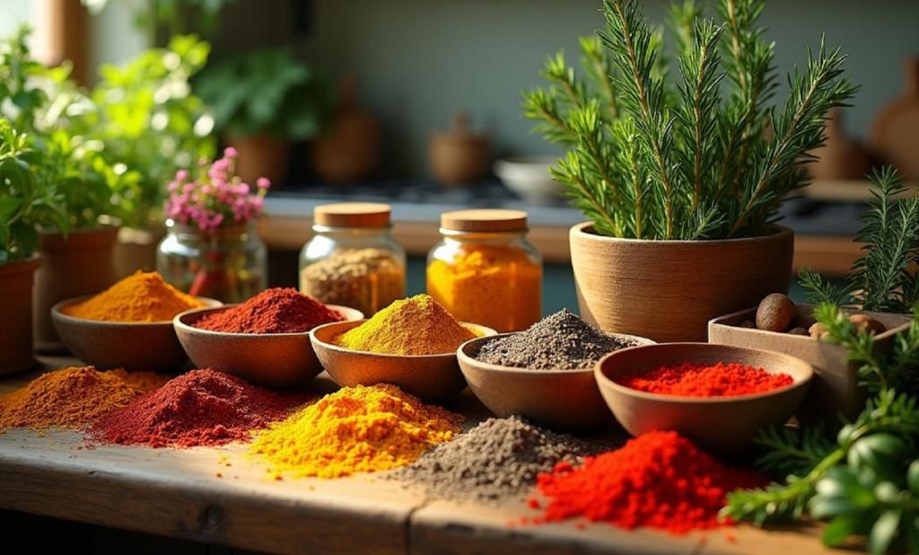 Лучшие согревающие специи для зимнего меню: имбирь, корица, гвоздика, кардамон и советы по использованию в супах, напитках и десертах.