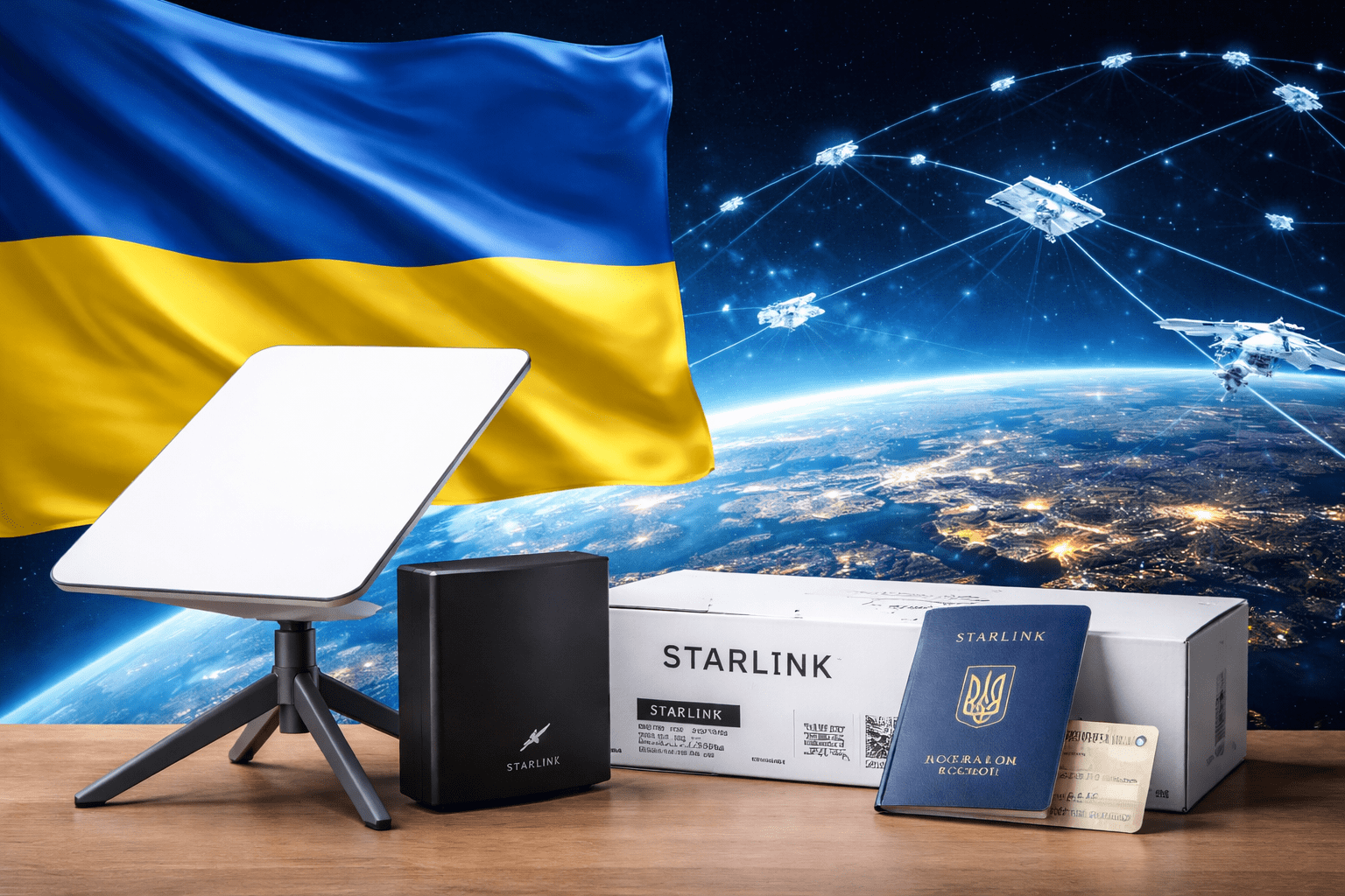 В Украине с 3 февраля действует обязательная верификация терминалов Starlink. Как зарегистрировать устройство через ЦНАП или Дію и избежать отключения