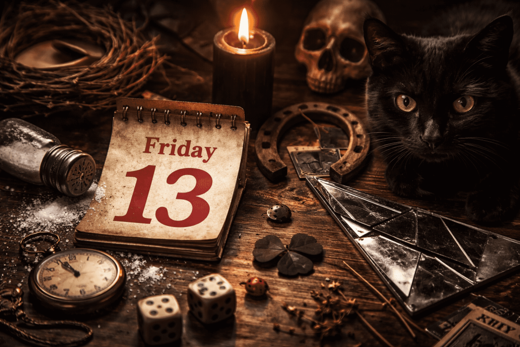 Узнайте, почему пятница 13 считается несчастливой, как отмечают в разных странах и практические советы для безопасного дня.