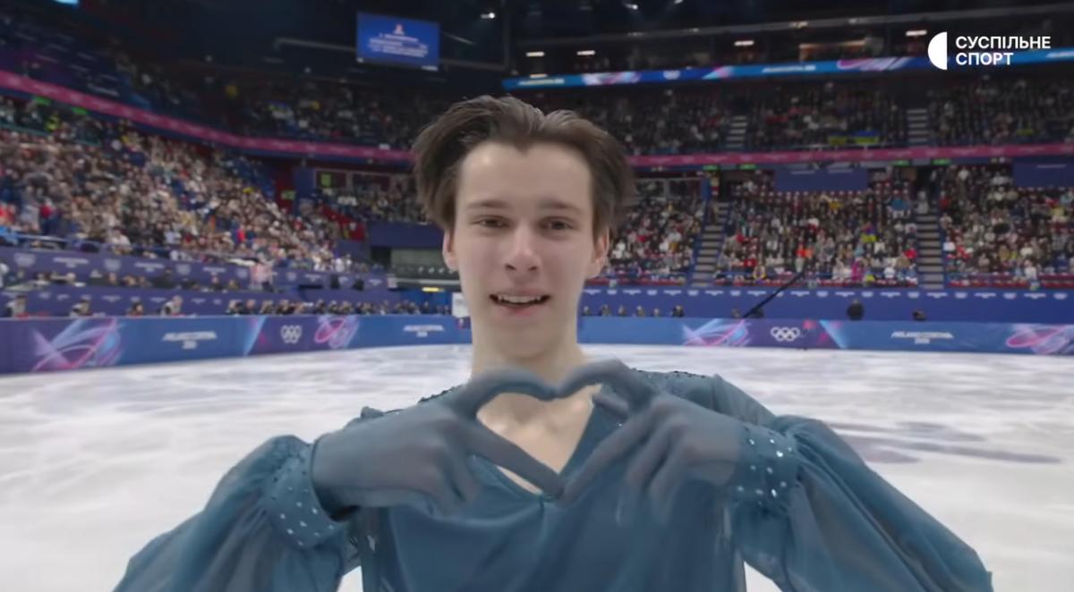 Кирилл Марсак установил рекорд Украины на Олимпиаде-2026 в короткой программе мужского фигурного катания — 86,89 балла, посвятив выступление отцу на фронте.