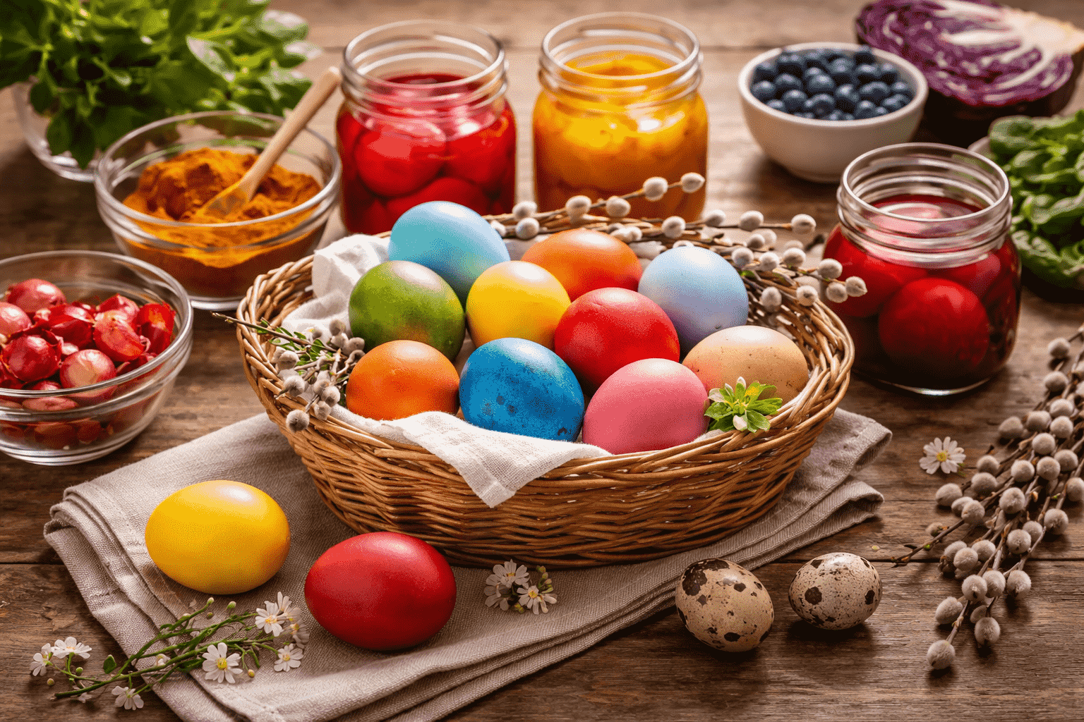 Когда и как красить яйца на Пасху 2026: лучшие способы, традиции, натуральные красители и значение цветов