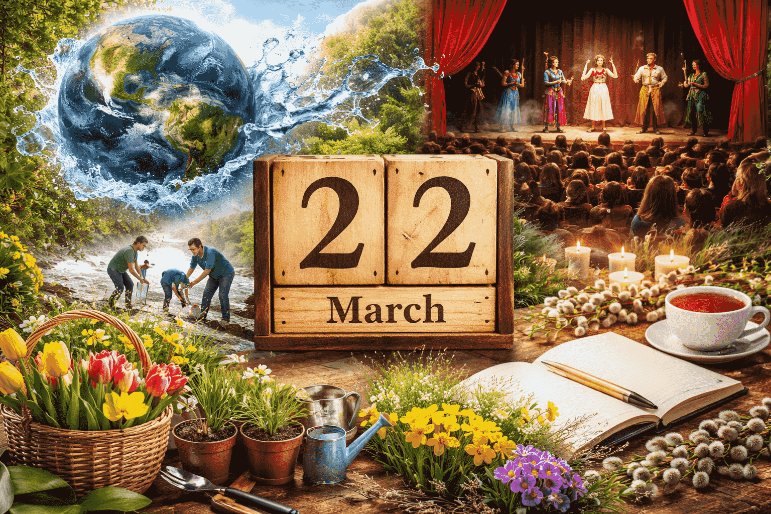 Узнайте, что празднуют 22 марта в Украине и мире, народные приметы, традиции и советы по дому, саду и весенним ритуалам.