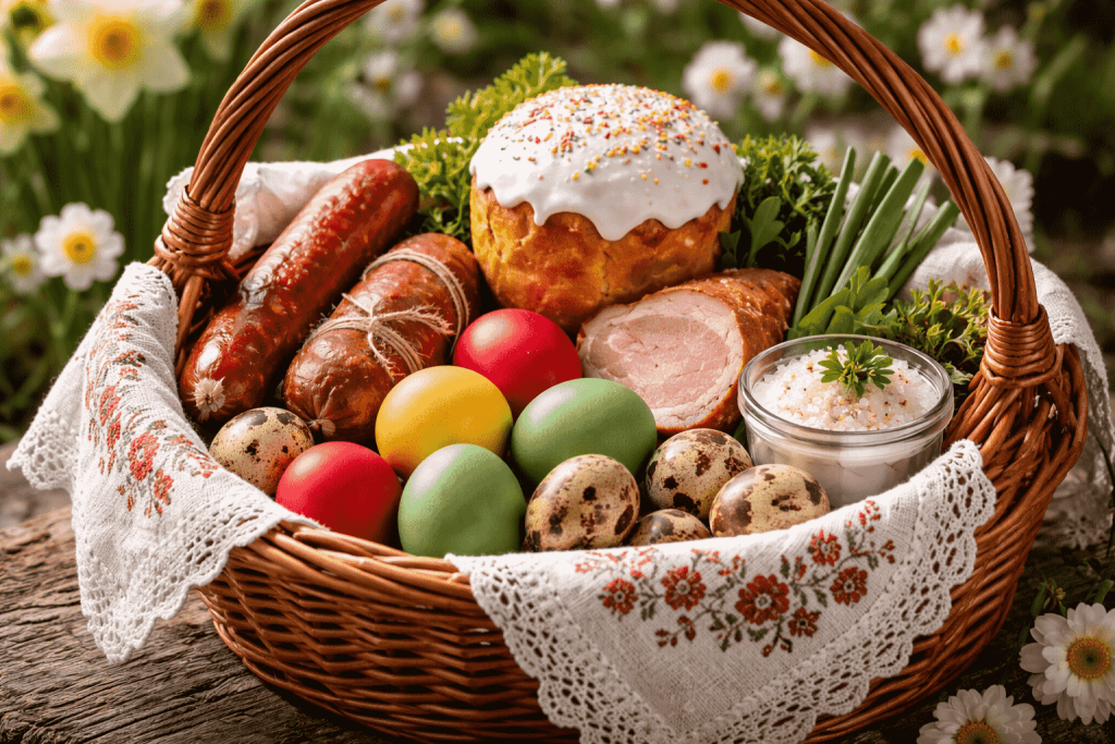 Что положить в пасхальную корзину 2026: список продуктов, значение и практические советы по сбору и оформлению.