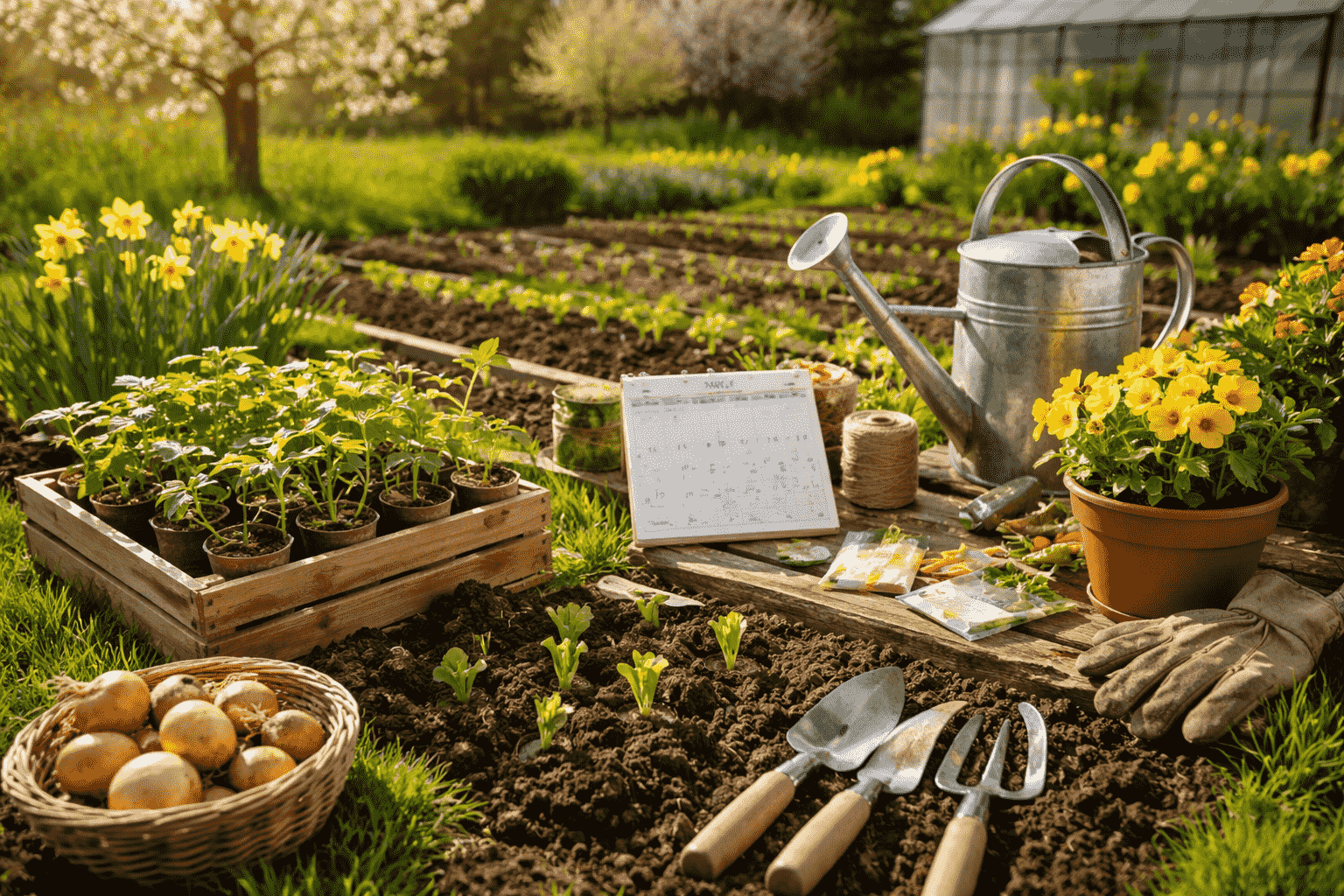 Посевной календарь на март 2026: благоприятные и неблагоприятные дни для посева, подкормки и ухода за садом, огородом и клумбами