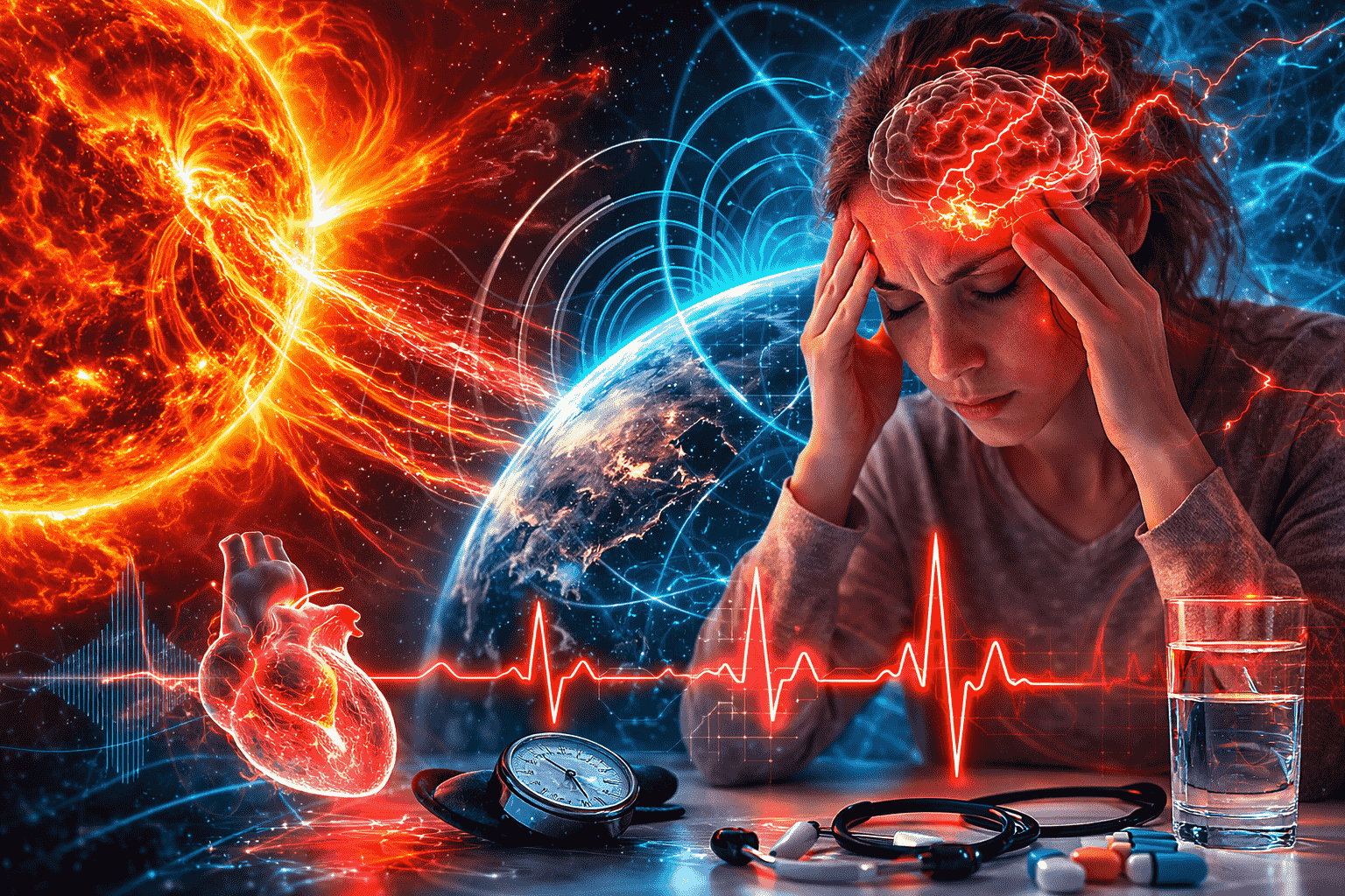 Прогноз магнитной бури 15 марта 2026: уровень Kp, возможные симптомы, влияние на самочувствие и техника, советы врачей и практические рекомендации.