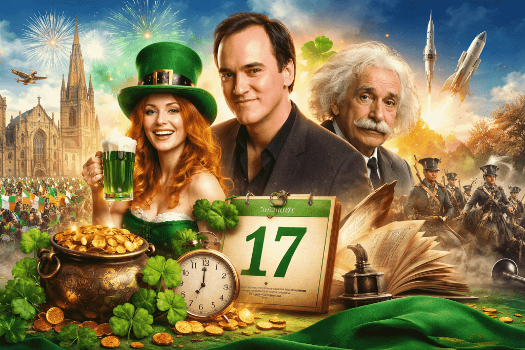 17 марта — день исторических событий, праздников и традиций в Украине и мире. Узнайте о знаменитостях, советах и интересных фактах для блога и соцсетей.