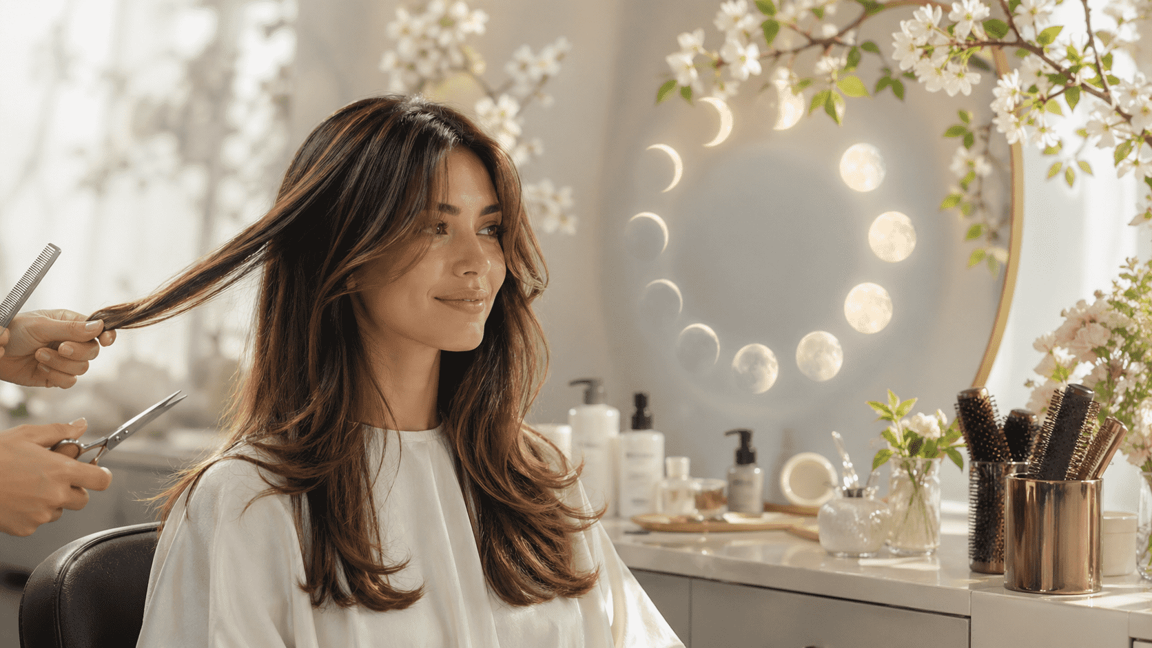 Гороскоп стрижек на май 2026: таблица по дням, фазы Луны, удачные даты для стрижки, окрашивания, ухода и восстановления волос