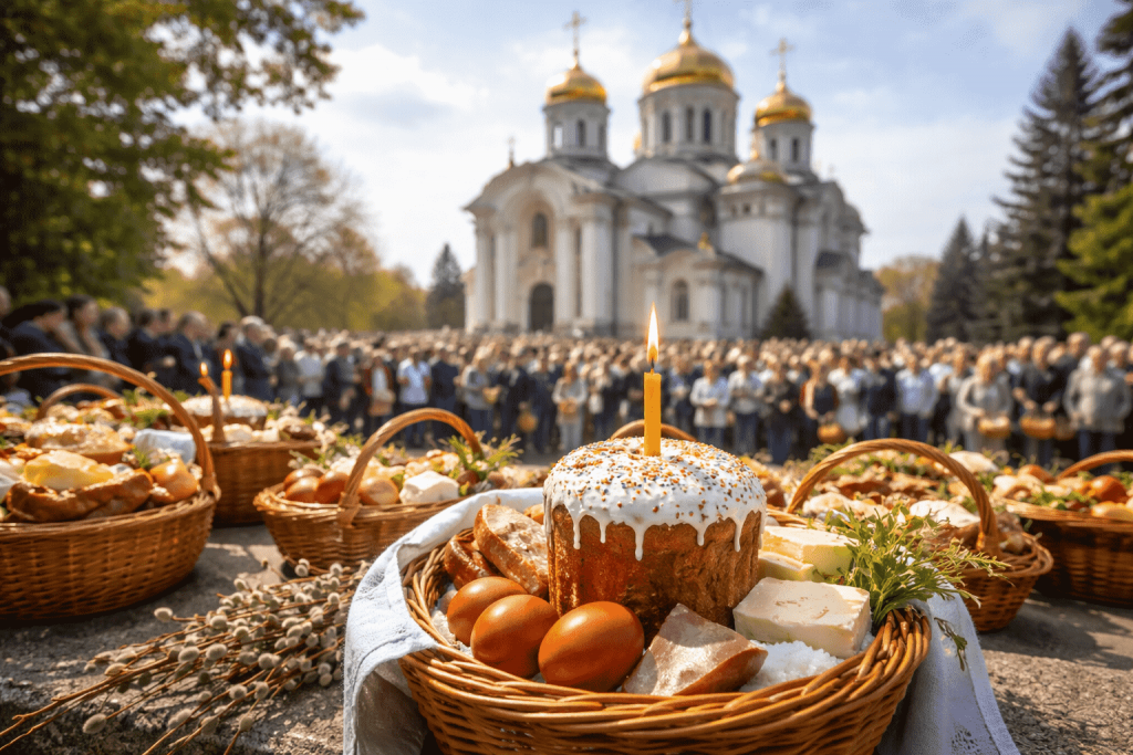 Где освятить паску в Днепре 2026: адреса храмов, расписание богослужений, когда идти святить корзину и правила безопасности на Пасху