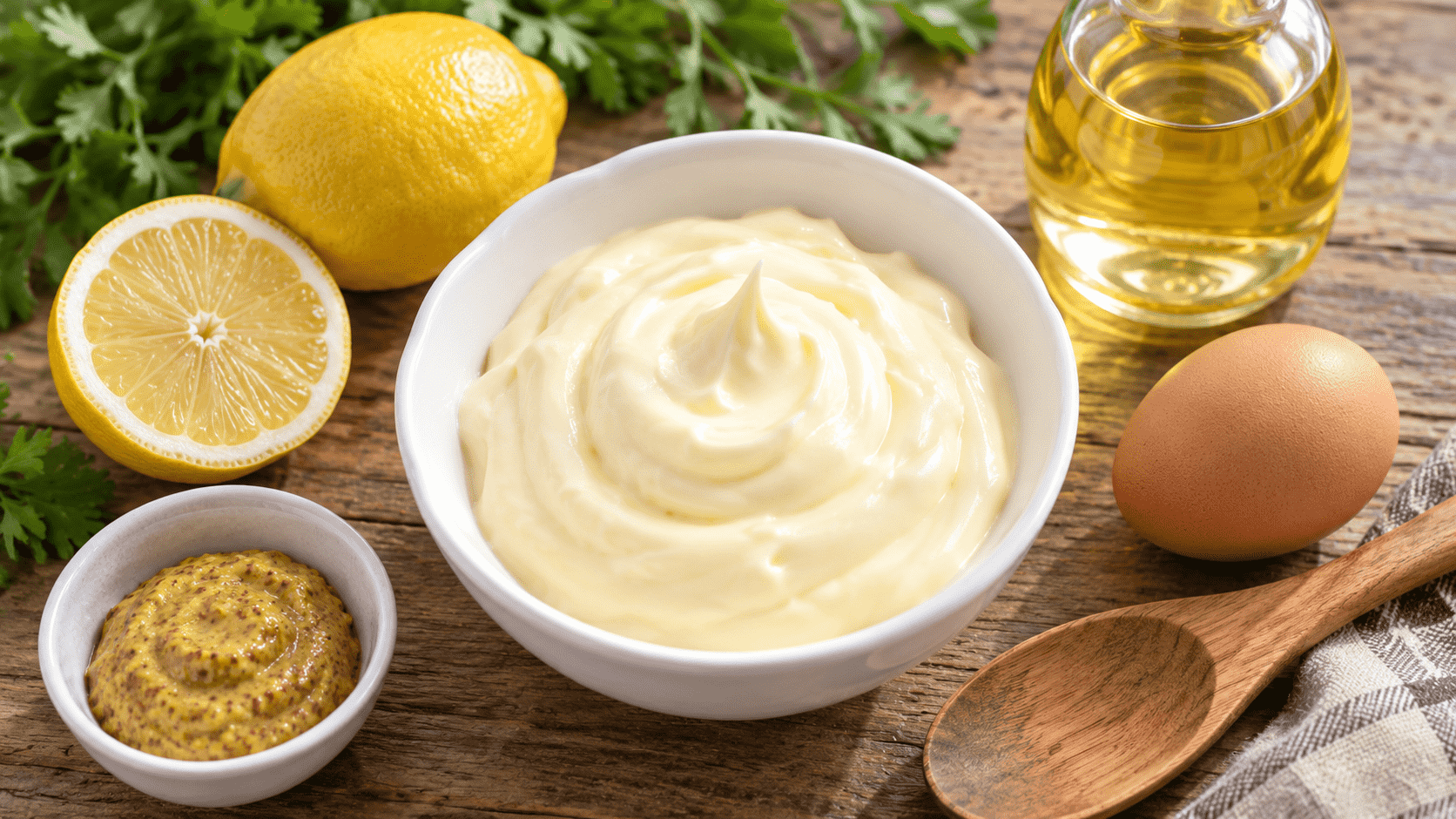 Точные пропорции яйцо: масло, температура продуктов, скорость блендера – секреты густого майонеза.