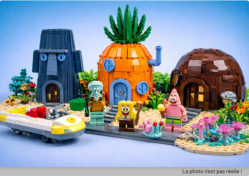 LEGO SpongeBob Conch Street 11386 может выйти осенью 2026 года. Дата релиза, 1794 детали, цена в Европе и прогноз стоимости в Украине