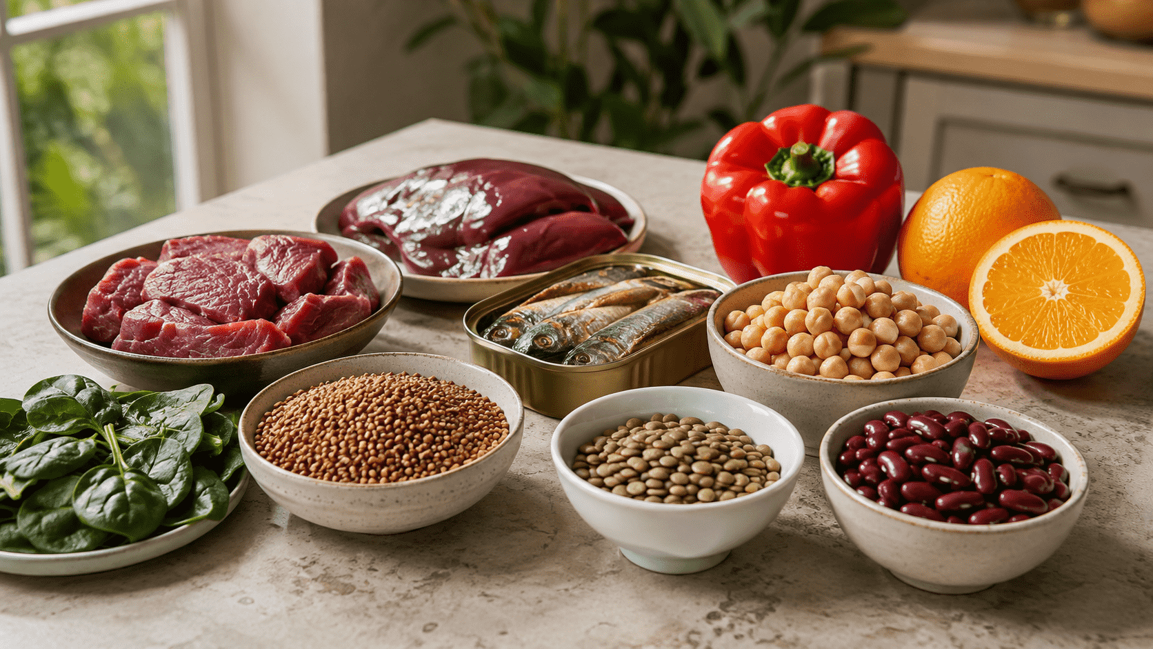Не только гранат и яблоки: рассказываем о продуктах с гемовым железом, которые за неделю могут поднять показатель.