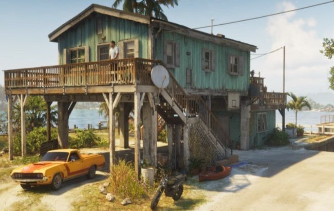 Новая утечка GTA VI показала карту Леониды, геймплей Джейсона, систему фокуса, драки, хранение предметов в авто и другие механики игры.