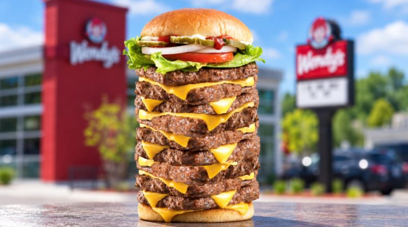 Wendy’s вернула T-Rex Burger с девятью котлетами. Узнайте цену набора, правила челленджа, место продажи и доступен ли гигантский бургер в Украине.