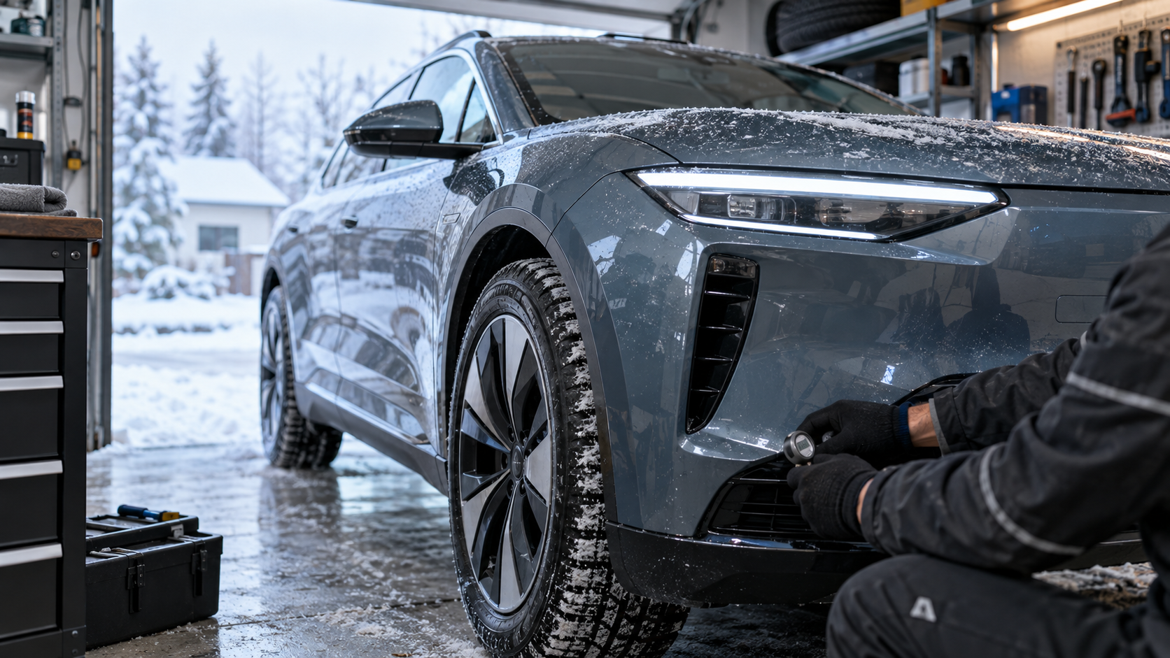 Холод снижает запас хода до 30% - как с этим жить и почему Tesla, BYD или Nissan Leaf реагируют по-разному.