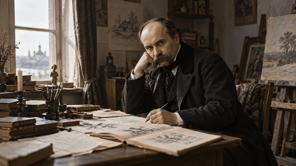 Выкупленный из крепостничества за 2 500 рублей, высланный в Казахстан, друг Брюлловая – мало кто знает таких деталей о Шевченко.