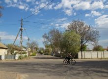Олешки Херсонской области, вид на город до оккупации